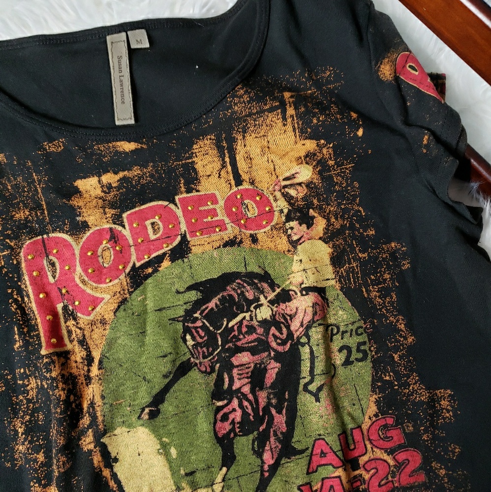 Top Black Rodeo Susan Lawrence - Picture 5 of 6